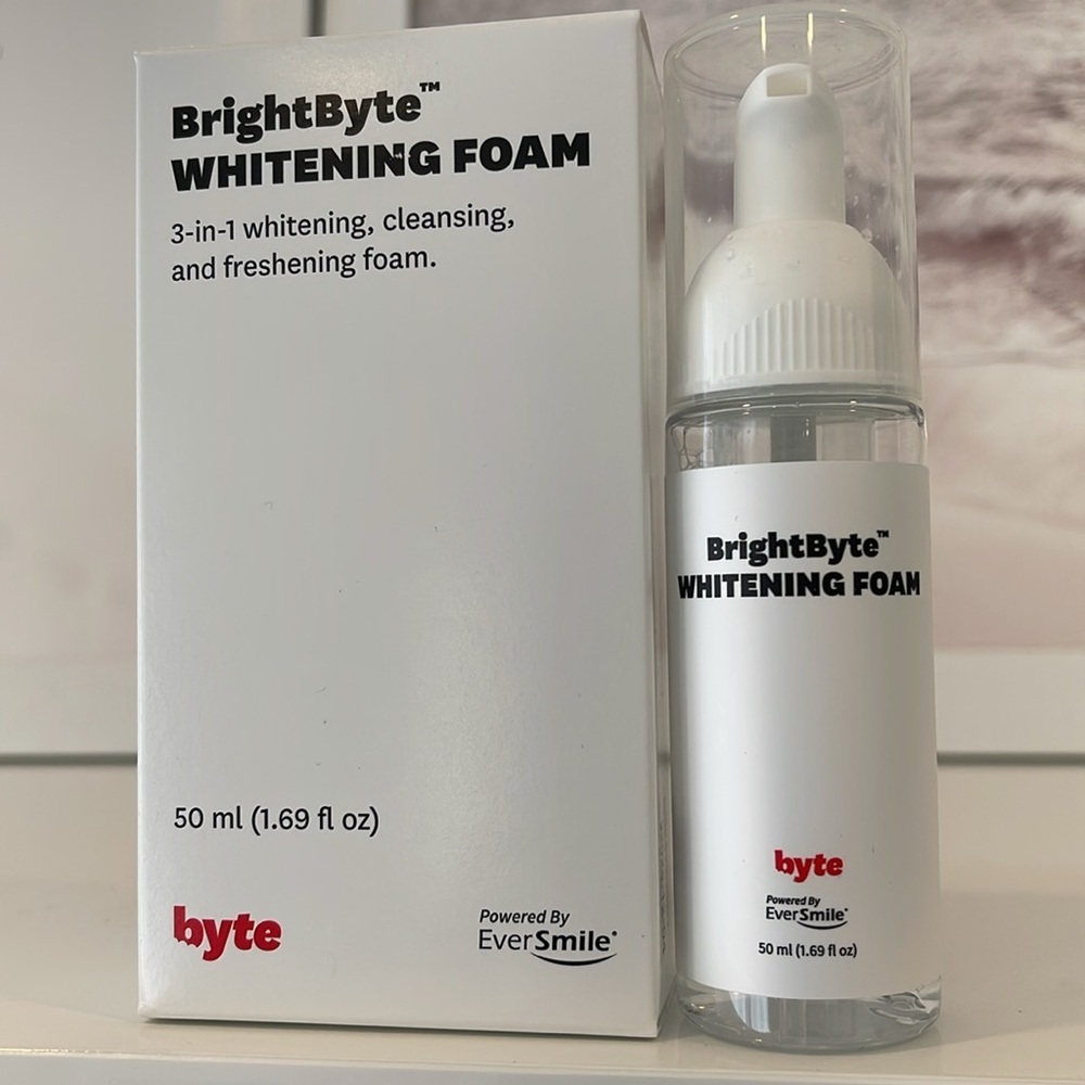 BrightByte Whitening Foam (NIB)